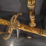 Sabia ceremonială cu numărul de inventar 5540, în tezaurul Rosenborg